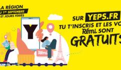 Le Centre-Val de Loire, 1ère Région à mettre en place la gratuité des transports régionaux pour les 15-25 ans les week-ends et jours fériés !