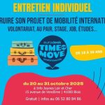 Blois – Entretien individuel « Construire de son projet de mobilité internationale »
